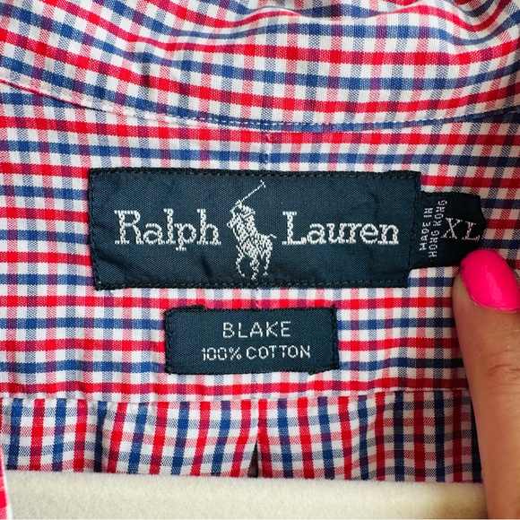 Ralph Lauren Blake Button Down Size XL - Picture 6 of 6